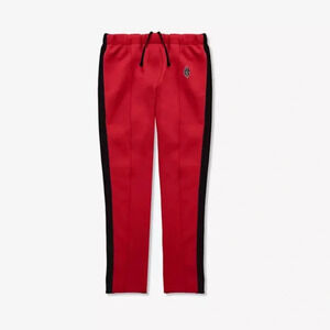 Ovadia & Sons Future Track Pants Unisex Red/Black Size Small EUC